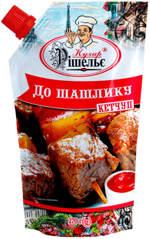 Кетчуп До шашлику 270г Кухар Рішельє