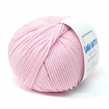 Пряжа Lana Gatto Super Soft 5284 Светло-розовый