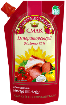 Майонез 75% Імператорський 300 г Королівський смак