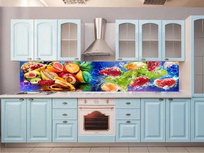 Кухонный фартук Скинали Фрукты 60х250 см (152)