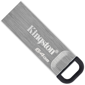 Флеш память USB Kingston DataTraveler Kyson 64GB USB 3.2 Silver/Black (DTKN/64GB)