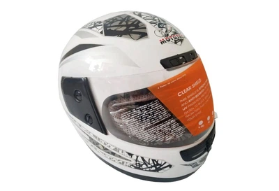 Шолом закритий WLT-106 (size: M, білий) MotoTech Б/В
