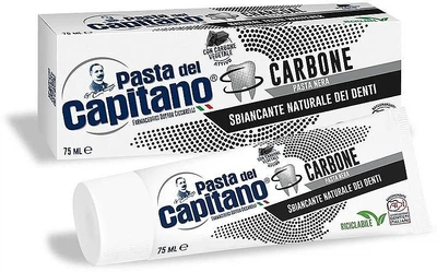 Зубная паста с активированным углем - Pasta Del Capitano Charcoal 75ml (1082168-77856)