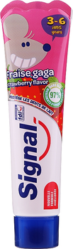Зубная паста с клубничным вкусом, для детей от 3 до 6 лет - Signal Kids Strawberry Flavor 50ml (914397-87226)