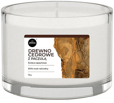 Aroma Home Basic Cedar Wood With Patchouli - Ароматическая свеча 115g (1131700-100649)
