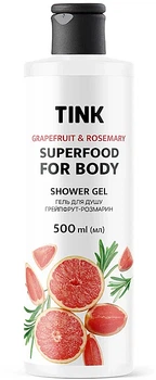 Гель для душу "Грейпфрут-Розмарин" - Tink Superfood For Body Shower Gel 500ml (1087028-92256)