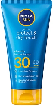 Солнцезащитный крем-гель "Защита и легкость" SPF 30 - Nivea Sun Protect & Dry Touch Non-Greasy Cream-Gel SPF30 175ml (834727-77311)