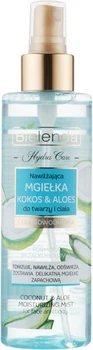 Зволожувальний міст для обличчя та тіла "Кокос і алое" - Bielenda Hydra Care Coconut and Aloe Moisturizing Mist 200ml