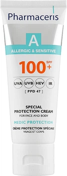 Сонцезахисний крем для обличчя - Pharmaceris A Medic Protection SPF 100+ 75ml (846695-45688)