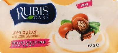 Мыло "Масло ши" - Rubis Care Shea Butter Moisturizing Bar Soap 90g (1107946-92494)