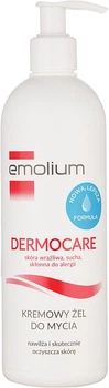 Нежный очищающий гель для тела - Emolium Dermocare Body Cleansing Creamy Gel 400ml (751348-31337668)
