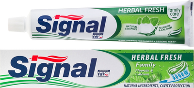 Зубная паста с травами - Signal Family Herbal Fresh Toothpaste 75ml (701671-92275)