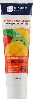 Крем для рук и ногтей увлажняющий "Экзотические фрукты" - Velta Cosmetic Косметическое меню 100ml (1051916-78576)