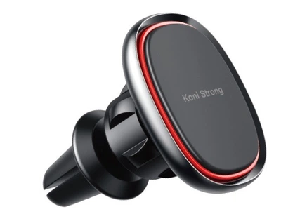 Тримач магнітний KONI STRONG KS-41 mini magnetic air vent car holder, чорний