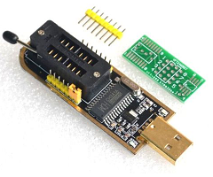 Програматор CH341A 24 25 FLASH 24 EEPROM #чорний