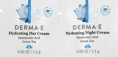 Набір пробників - Derma E Hydrating (cr/1.5ml + cr/1.5ml) (954210-33127)