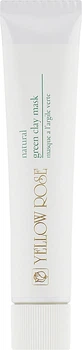 Маска из зеленой глины - Yellow Rose Natural Green Clay Mask 50ml (888209-25735)