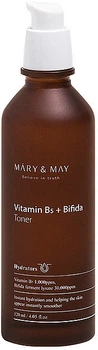 Тонер з біфідобактеріями та вітаміном B5 - Mary & May Vitamine В5+ Bifida Toner 120ml (1066930-67375)
