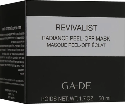 Маска-плівка для сяйва шкіри - Ga-De Revivalist Radiance Peel-Off Mask 50ml.