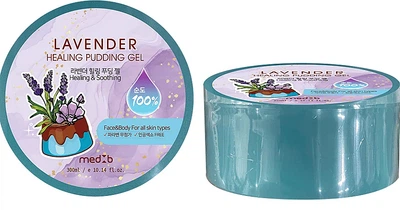 Универсальный заживляющий гель с экстрактом лаванды - Med B Lavender Healing Pudding Gel 300ml (1081012-67593)