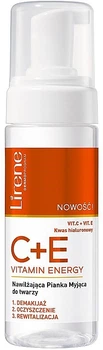 Укрепляющая пенка для умывания "Энергия витаминов C+E" - Lirene C+E Vitamin Energy 150ml (1119751-80881)