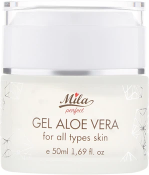 Многофункциональная увлажняющая гелевая маска с алоэ - Mila Perfect Aloe Vera Gel 50ml (836997-25267)
