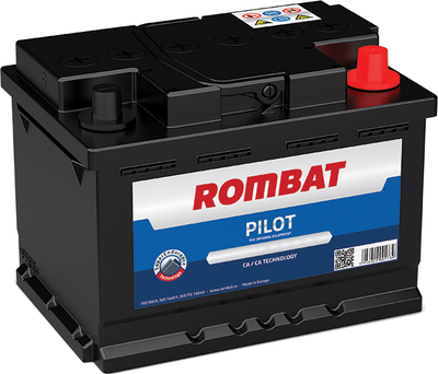 Акумулятор ROMBAT Pilot 60 Ah 510 A R+ (-/+) (P260N)