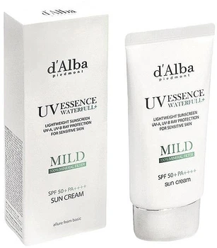 Солнцезащитный крем - D'Alba Waterfull Mild Sun Cream SPF 50+PA+++ 50ml (892907-84220)