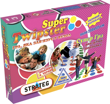 Розважальна гра Strateg Super Twipster (4820175990939)