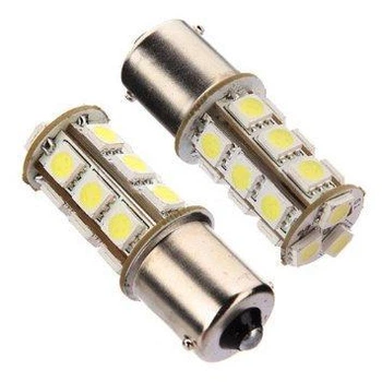 Лампочка автомобильная P21W BA15S 18-LED