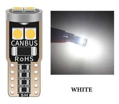 Лампочка автомобильная T10 6-SMD 3030 LED W5W - белый