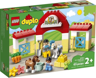 Lego Duplo Лего Конюшня для лошади и пони Лего Дупло 10951