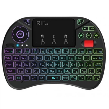 Беспроводная клавиатура Rii I8X для Andoid TV, PC