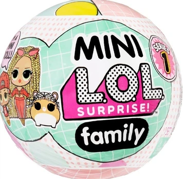 Лялька LOL MINI Family 1 серія-ЛОЛ в кулі міні Сімейка (579632) - Ігровий набір L. O. L Surprise!