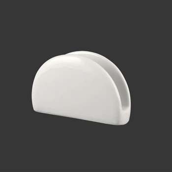 Салфетница белая фарфоровая Helios "Extra white" 5" 120мм (W269)