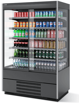 ГОРКА ХОЛОДИЛЬНА BERG 125 SLIDER DOORS КОМПЛЕКТ