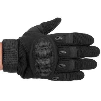 Перчатки тактические с закрытыми пальцами Zelart Action 8798 размер L Black