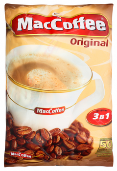 Кофейный напиток 3в1 MacCoffee Original 20 г x 50 шт (8887290101011)