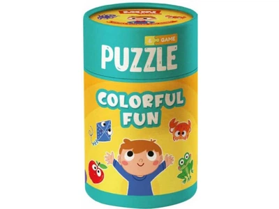 Пазл и игра Цветные развлечения, Mon Puzzle, 24 эл., 200105
