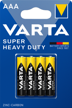 Батарейка VARTA Superlife ААA/R03 (4шт) (2003 101414)
