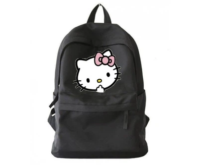 Рюкзак міський 1214 (Hello Kitty) 40*26 чорний
