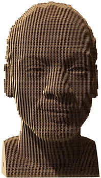 3D пазл-конструктор Cartonic 3D Puzzle Snoop Снуп Догг Картонний (CARTMSND)