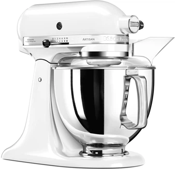 Планетарний міксер KitchenAid Artisan 5KSM175PSEWH з відкидним блоком White (5413184200725)