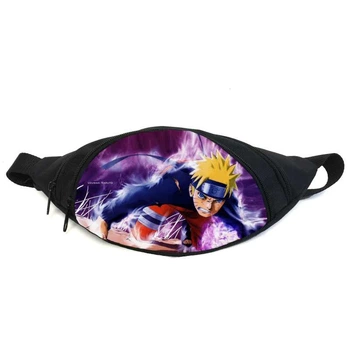 Сумка Бананка Наруто (GBN02) Gear Bag чорна