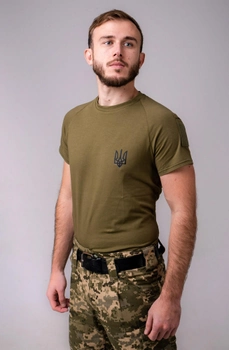 Тактическая футболка GorLin 54 Хаки (НАТО-О к/р)