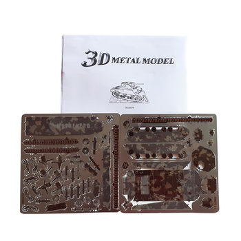 3D пазл танк M4 «Шерман»