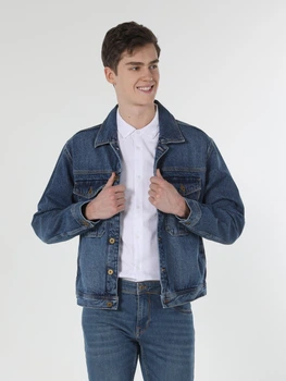 Джинсова куртка чоловіча Colin's CL1058528DN41901 S Joshy Wash (8683197202246)