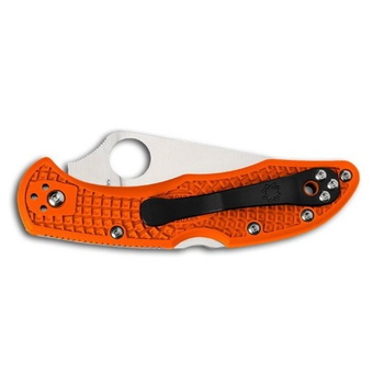 Ніж складний Spyderco Delica 4 Flat Ground (C11FPOR)