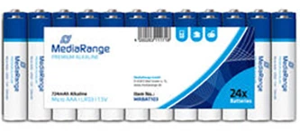 Батарейка MediaRange Premium Alkaline Batteries, Micro AAA|LR03|1.5V, Pack 24 (4260283111626)