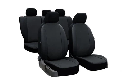 Авточехлы из эко кожи GEELY FC 2006-2011 (2002-2011) Pok-ter PERLINE с черной вставкой